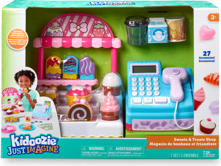 Kidoozie Sweets & Treats Shop Pretend Play Toy Set
