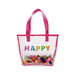 Happy Clear Tote Bag with
