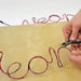 Neon Effect Light Pink