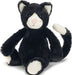 Bashful Black White Cat