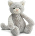 Bashful Grey Kitty Medium