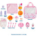 Kidoozie Just Imagine Doll Care Playset 18-Piece