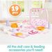 Kidoozie Just Imagine Doll Care Playset 18-Piece