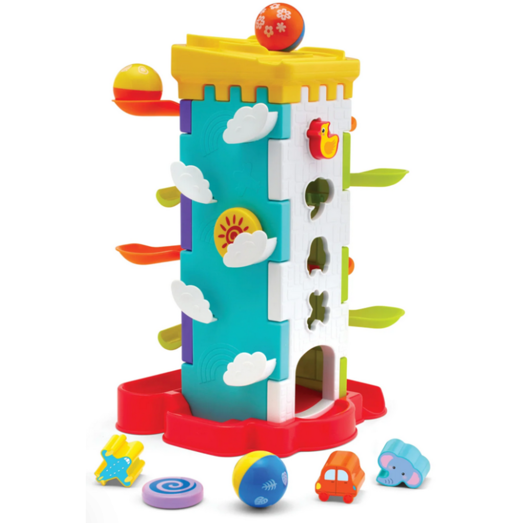 Drop Roll Activity Tower — Learning Express Houston