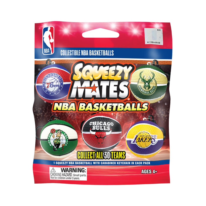 Party Animal SqueezyMates NBA Basketballs Series 1 Set
