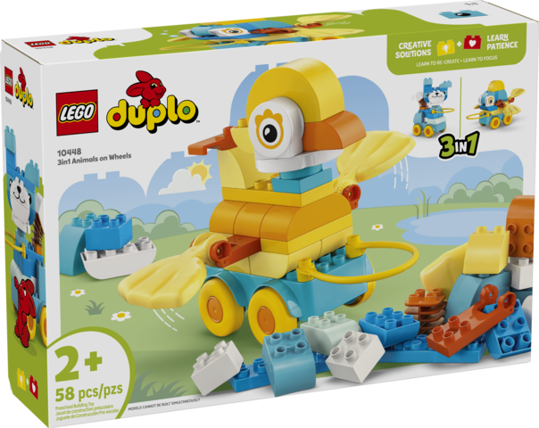 3in1 Animals on Wheels Lego 10448