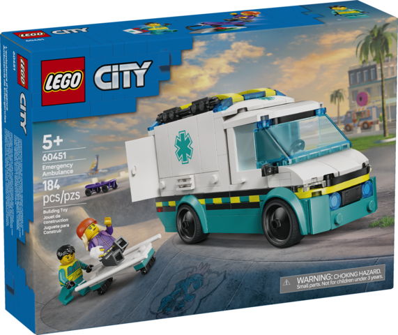 Emergency Ambulance Lego 60451