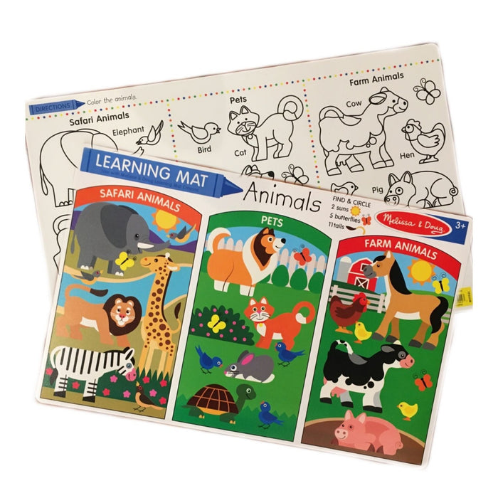 Write-a-Mat Animals