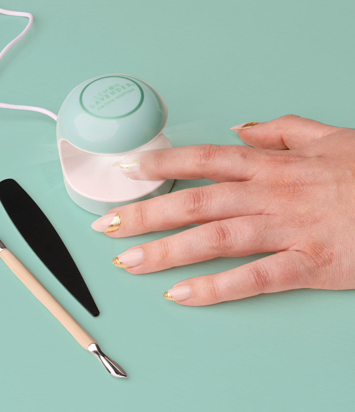 Nailed It  Gel Nail Lamp by Lemon Lavender