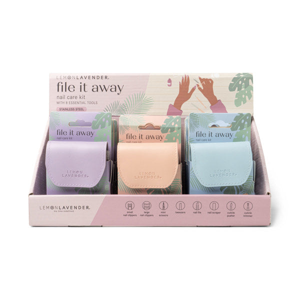 Lemon Lavendar Nail Care Kit