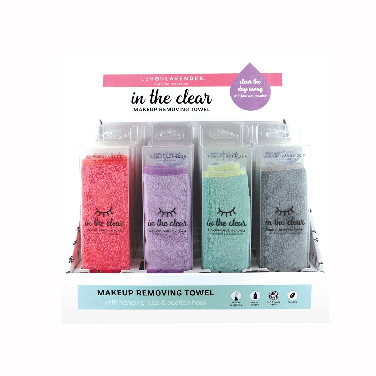 Lemon Lavender In the Clear Makeup Removing Towel