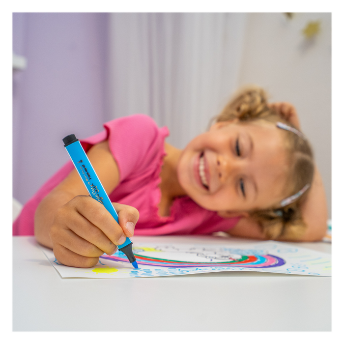 The Pencil Grip Magic Stix Triangular Washable 12-Pack Markers
