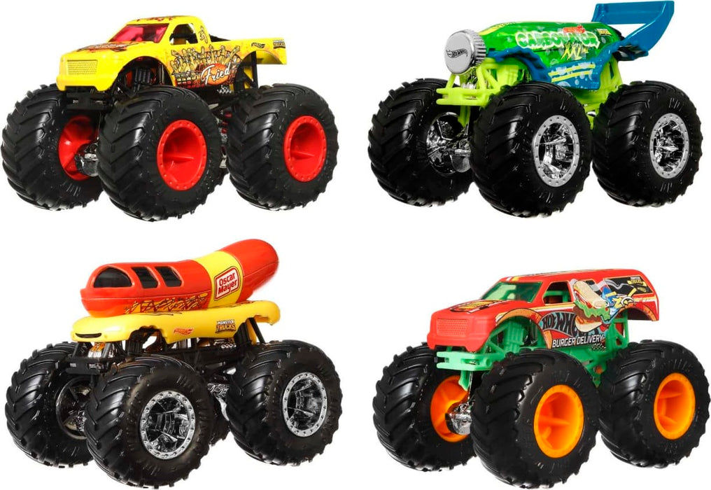 Hot Wheels Monster Trucks 4 Pack