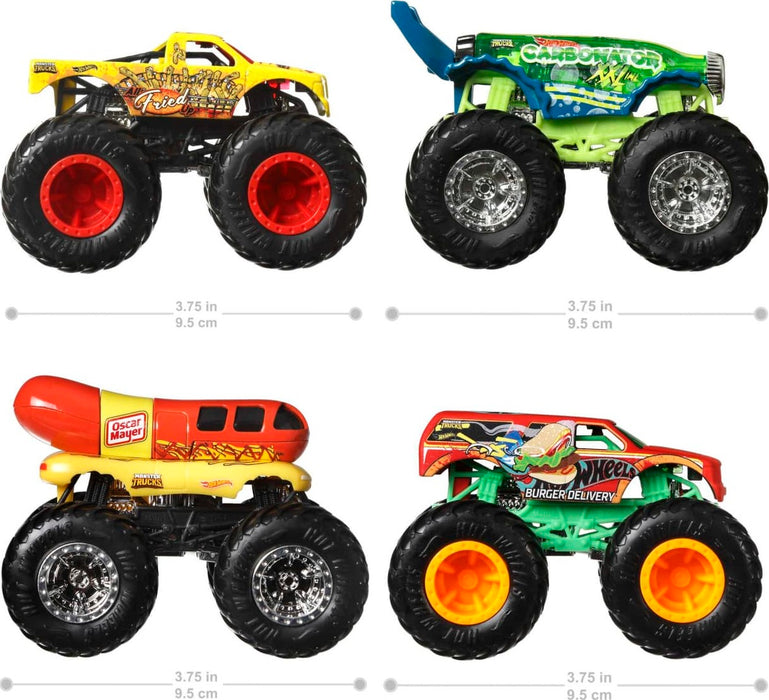 Hot Wheels Monster Trucks 4 Pack