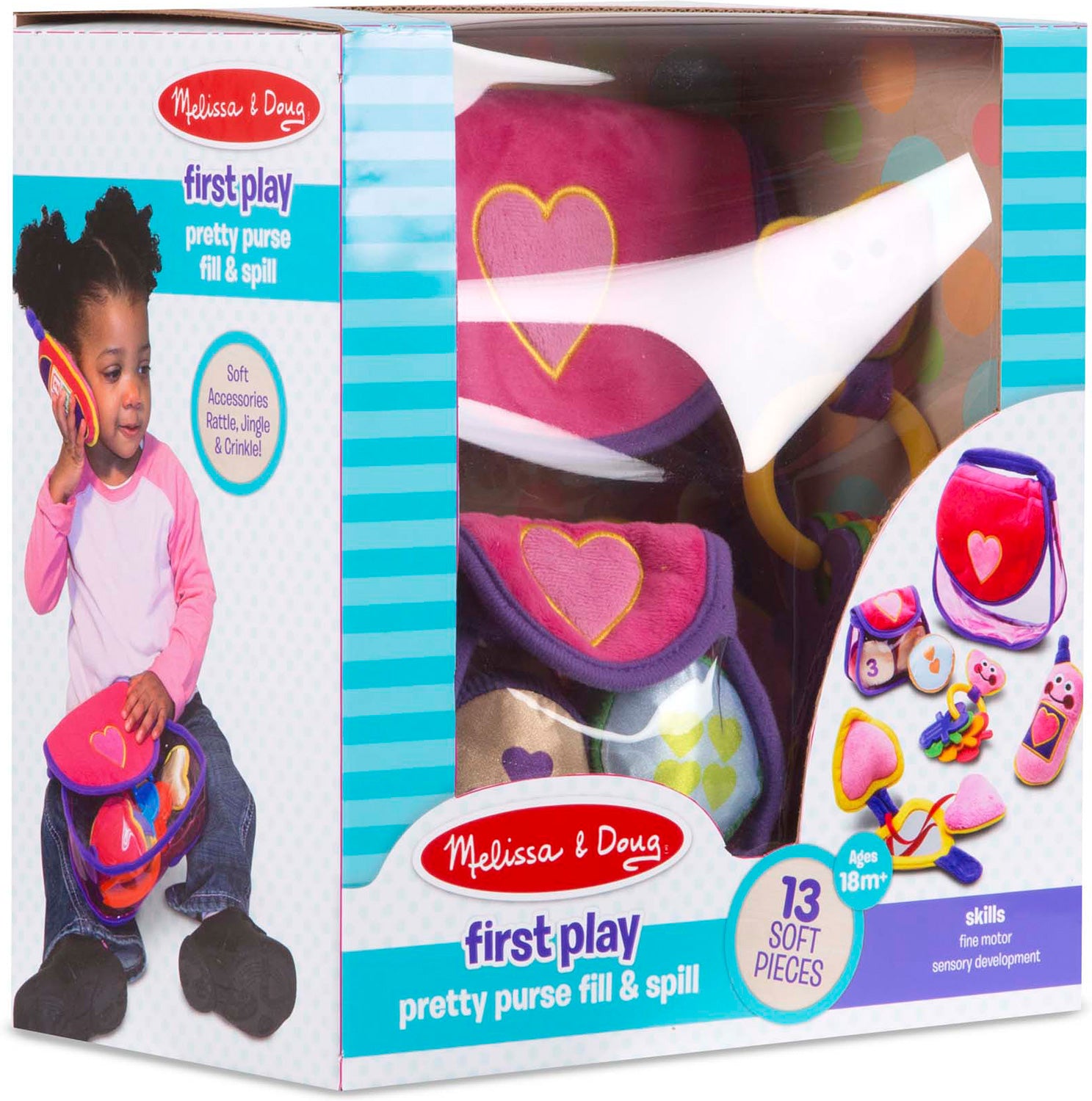 Pretty Purse Fill and Spill Toddler Toy