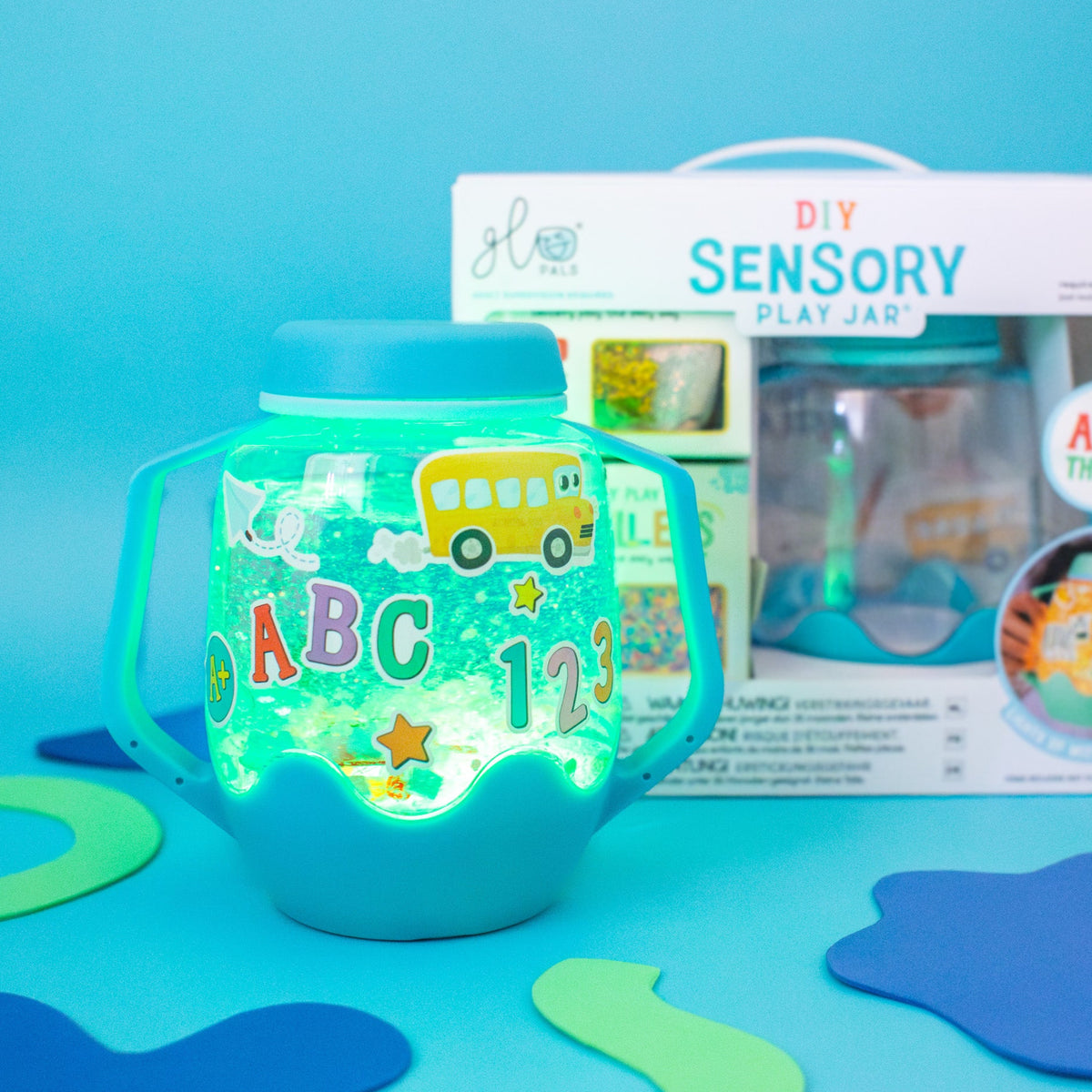 Glo Pals - DIY Sensory Jar Gift Set - ABC