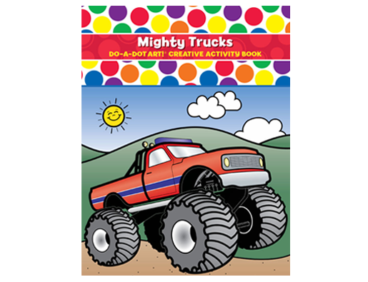 Do A Dot Mighty Trucks Creative Art Book