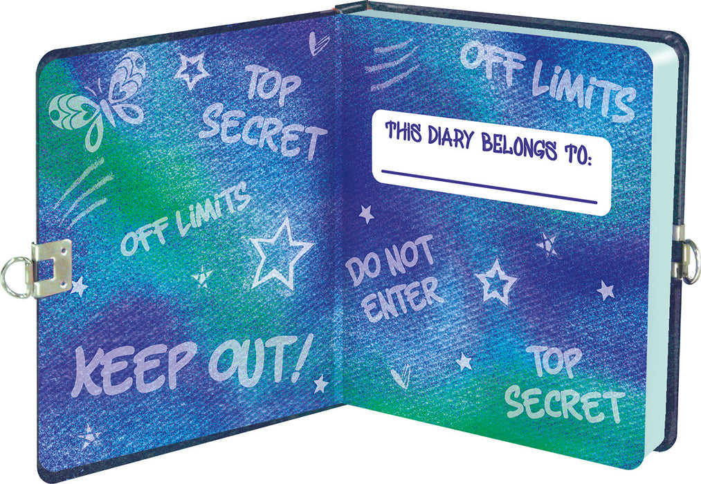 Diary Keep Out Lock Key