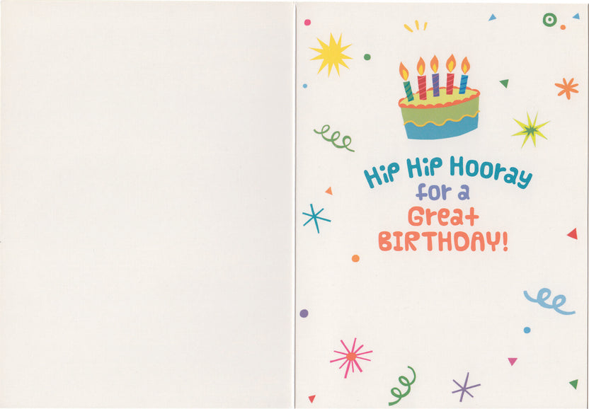 AGE-SPECIFIC: FOIL: 5 YEAR OLD CARD