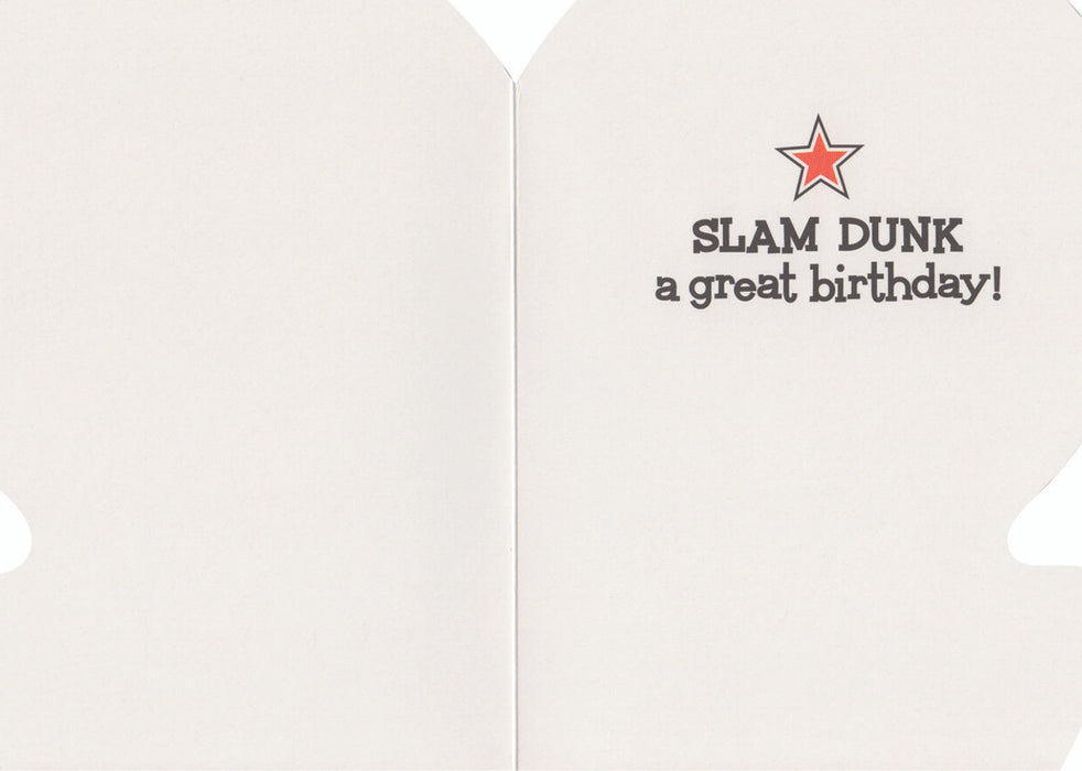 BIRTHDAY: BASKETBALL CARD