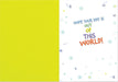 Peaceable Kingdom Constellation Cake Foil Greeting Card Decorative Stationery
