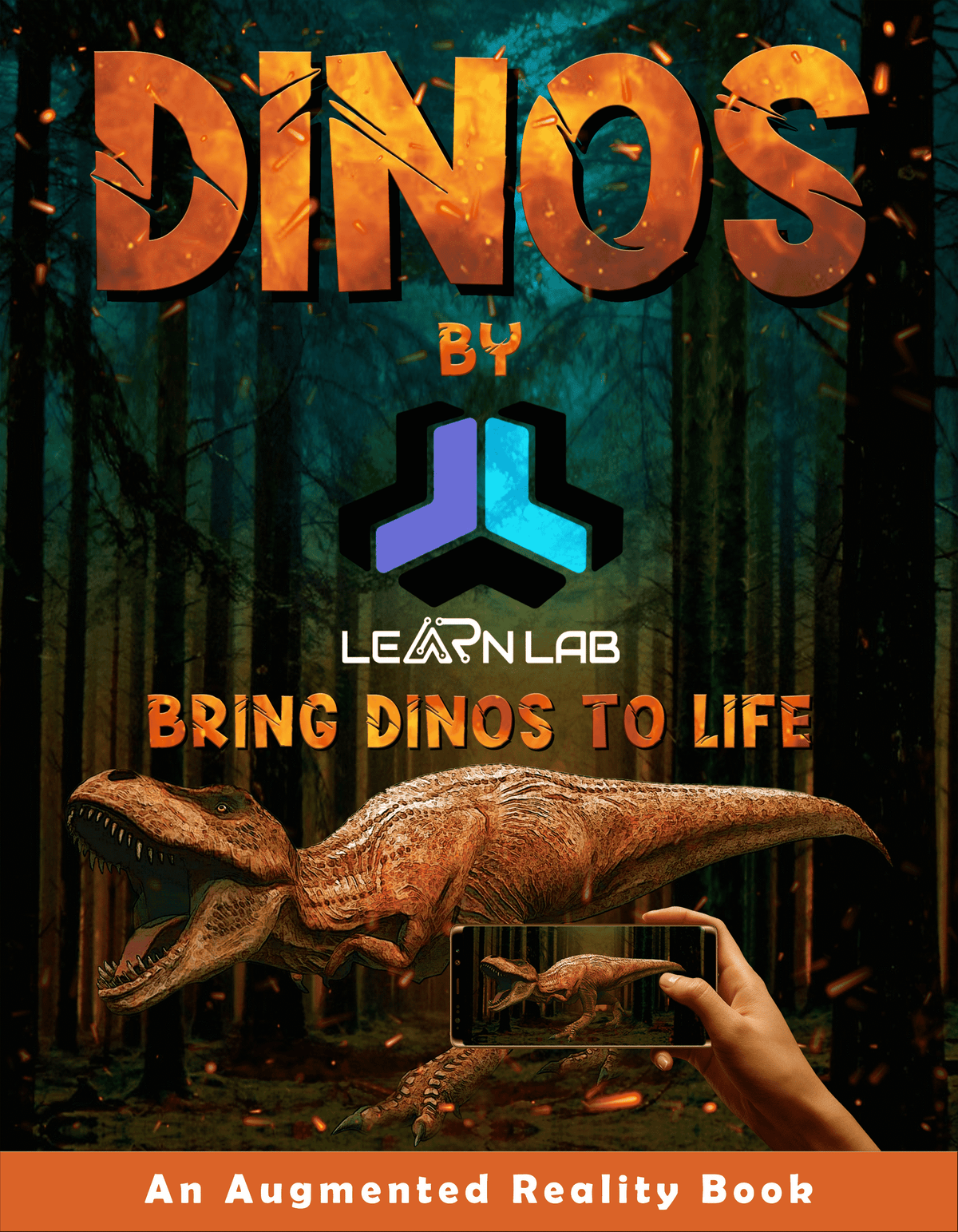 Learnlab Dinos By LeARnLab Interactive Augmented Reality Book For Kids ...
