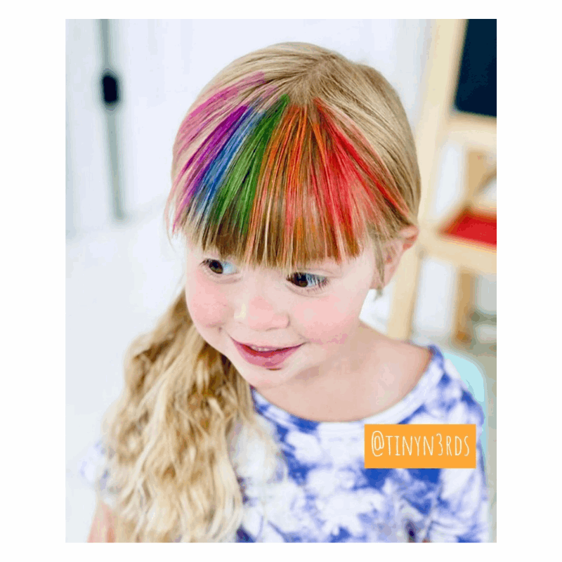 The Pencil Grip Kids Hair Coloring Chalk 6 Pack