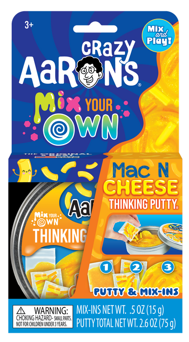 Mac N Cheese Mix Your Own Thinking Putty Crazy Aarons