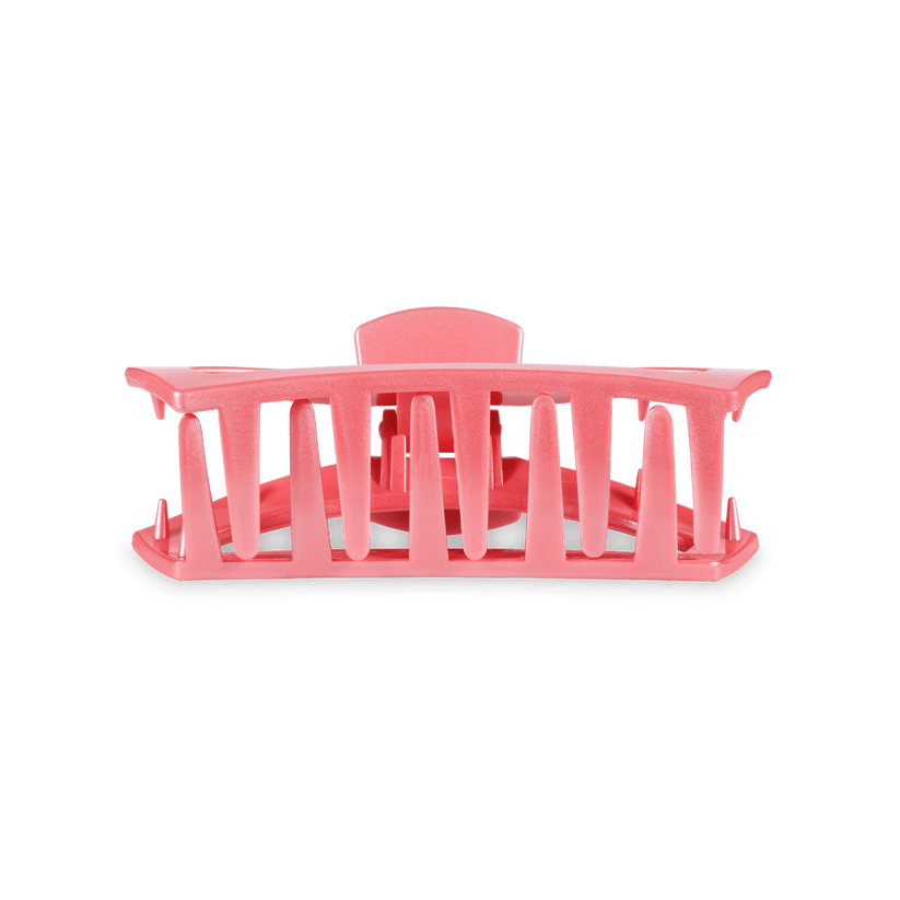 Open Calming Coral Medium Hair Clip