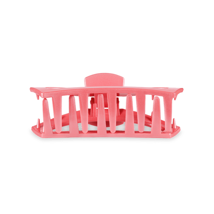 Open Calming Coral Medium Hair Clip