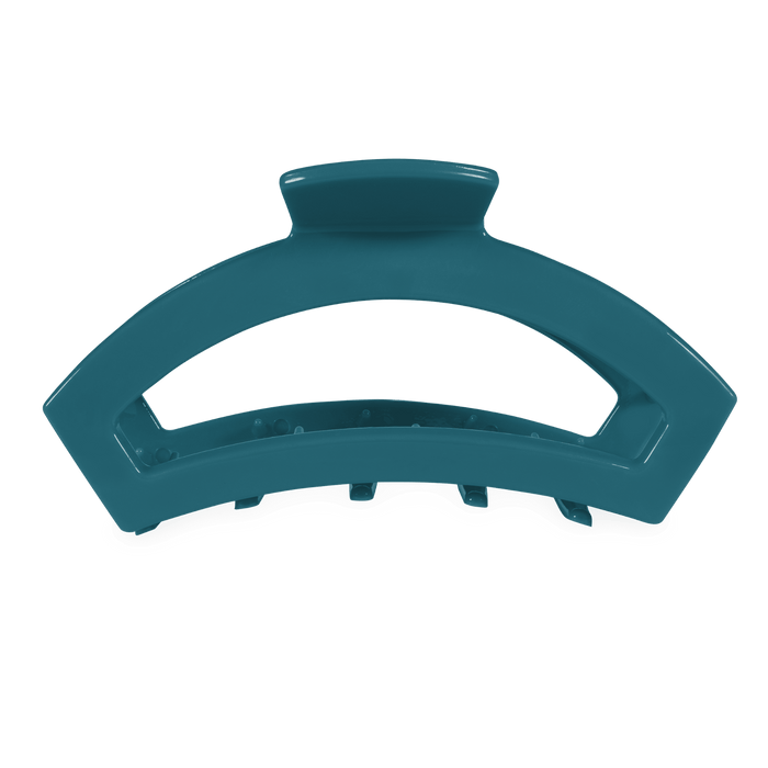 TELETIES Open Teal With It Large Hair Clip