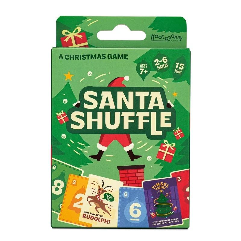 Hootenany Games Santa Shuffle Card Game