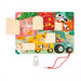 Janod Farmyard Padlocks Busy Board: Educational Locks & Latches Activity Toy