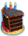 Peaceable Kingdom Chocolate Cake Scratch & Sniff Card