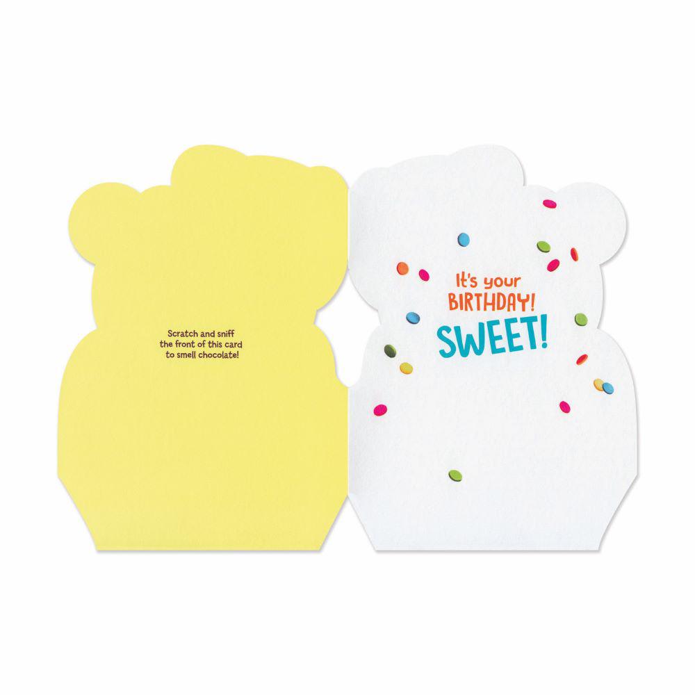 BIRTHDAY CARD: SCRATCH & SNIFF CUPCAKES