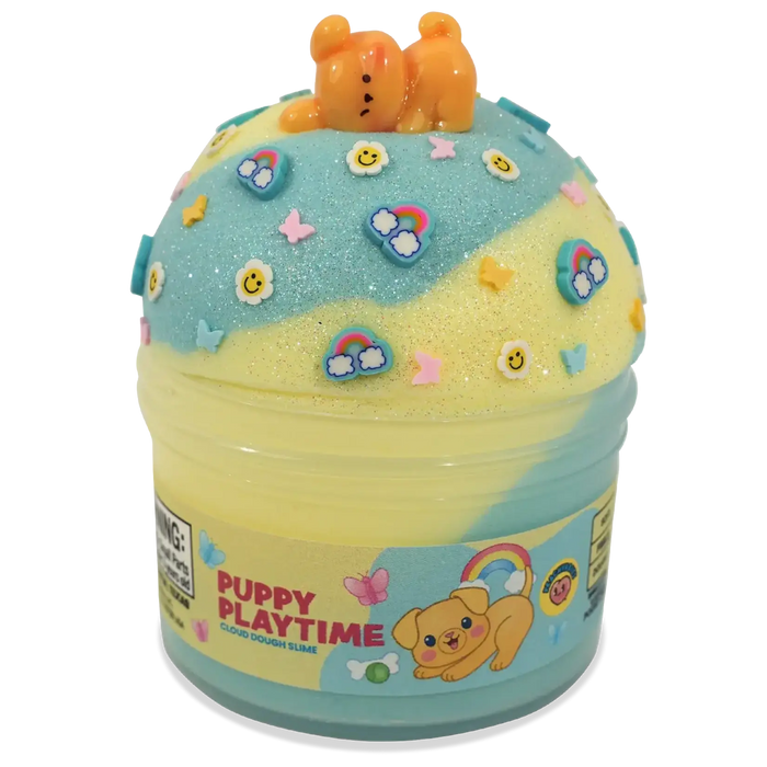Peachybbies Puppy Playtime Cloud Slime and Putties