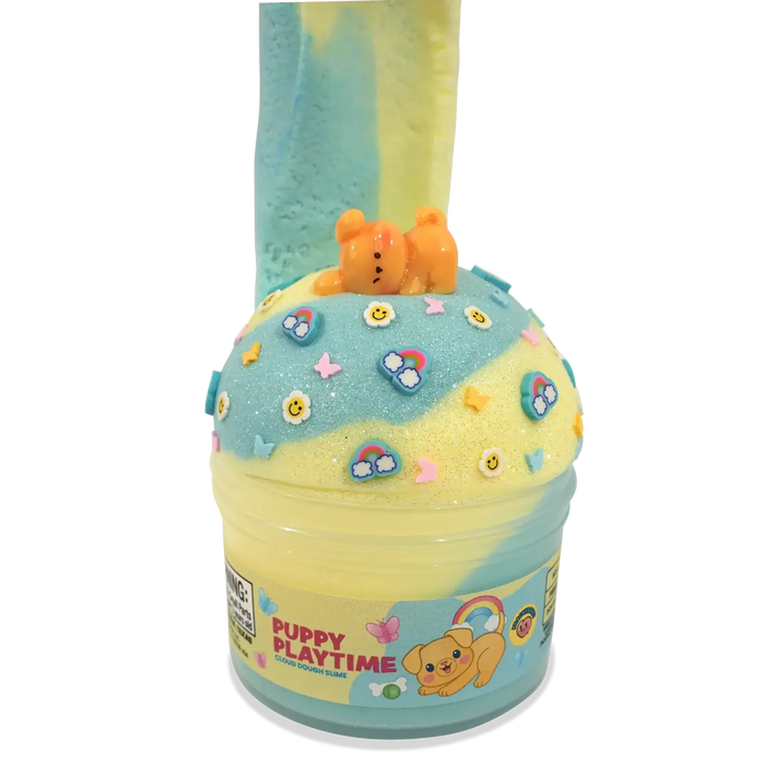 Peachybbies Puppy Playtime Cloud Slime and Putties