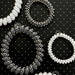 TELETIES Polka Dot Party Large Hair Ties