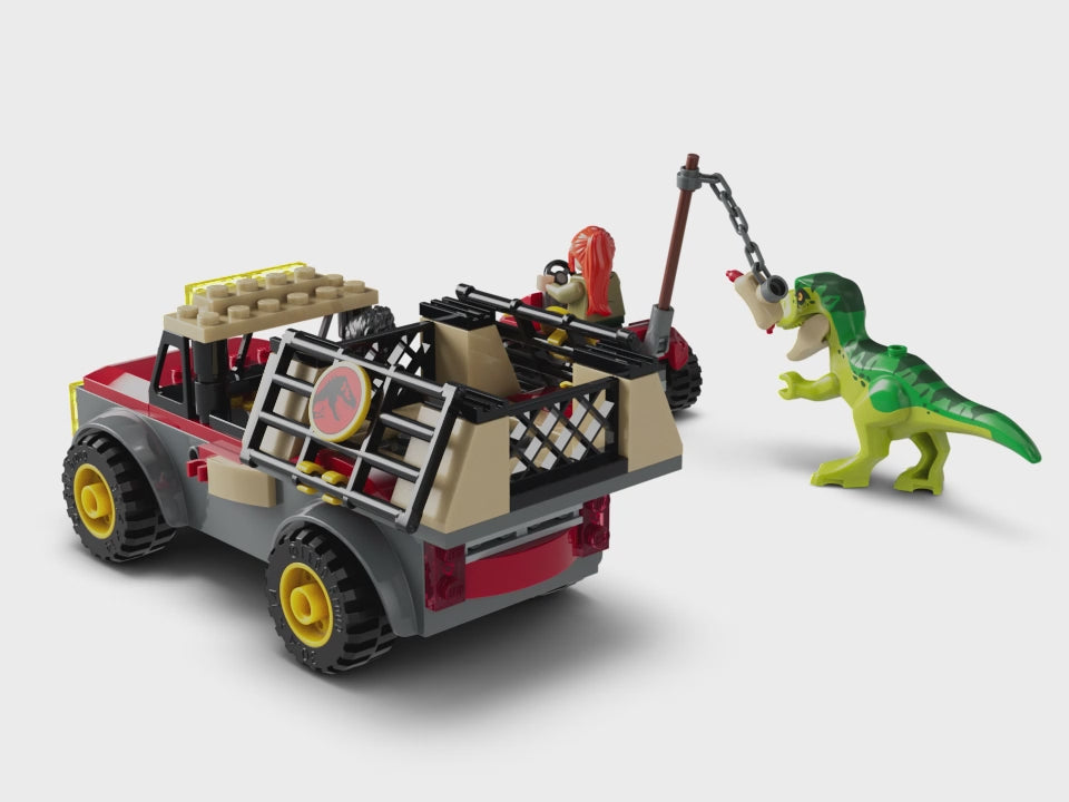 LEGO Jurassic World Young T. rex Transport Truck 77978 Building Toy Set