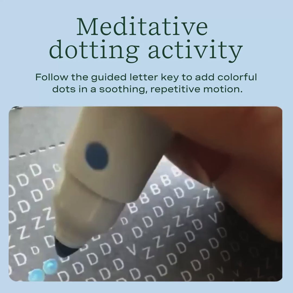 Lifelines FlowArt Dot-By-Letter Majestic Earth Activity Kit