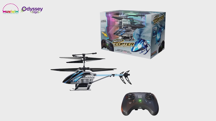 Odyssey Toys WhizzzCopter RC Helicopter Toy