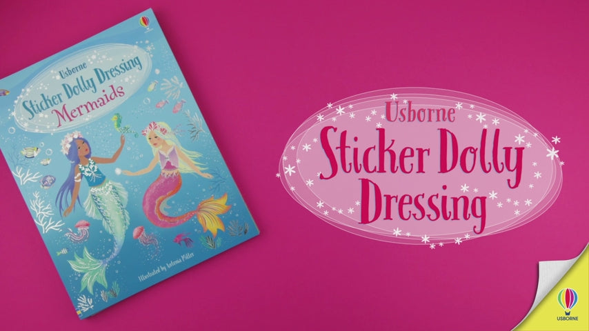 Usborne Sticker Dolly Dressing Trick or Treat Book
