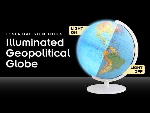 Thames & Kosmos Illuminated Geopolitical Globe