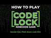 Fun Squared Games Code Lock Fast-Paced Deduction Strategy Board Game