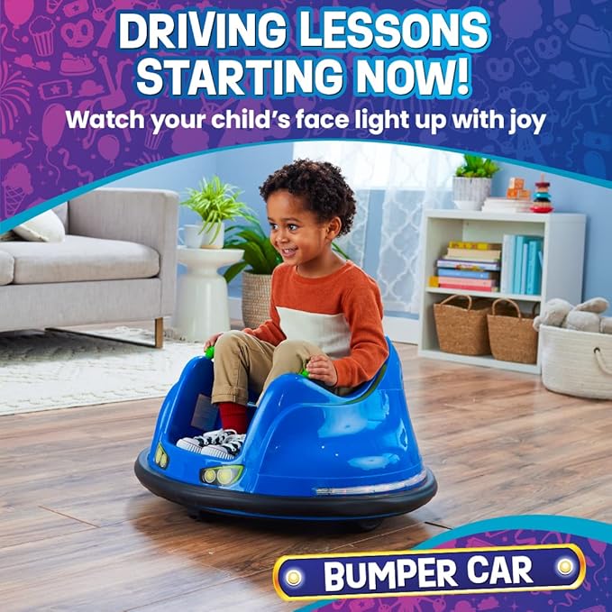 Bumper Car Blue/Green