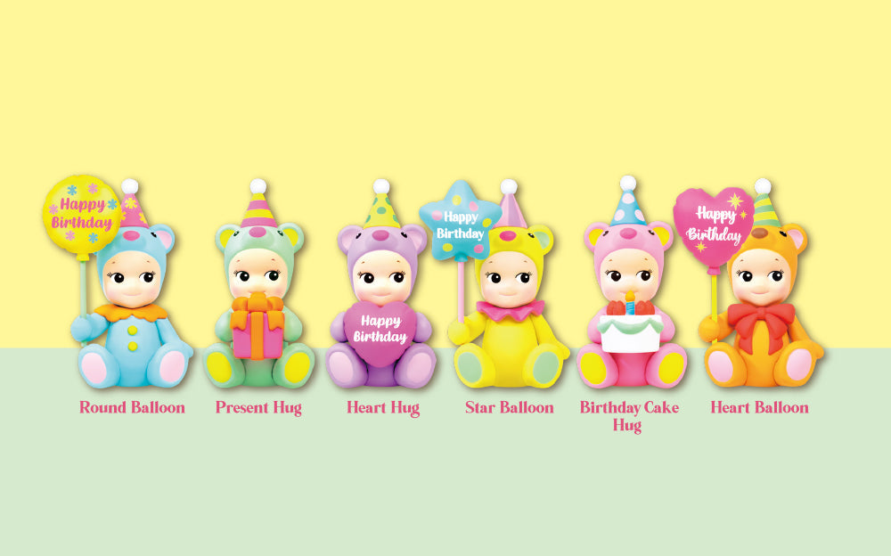 Sonny Angel Birthday Gift Bear Series Mini Figures