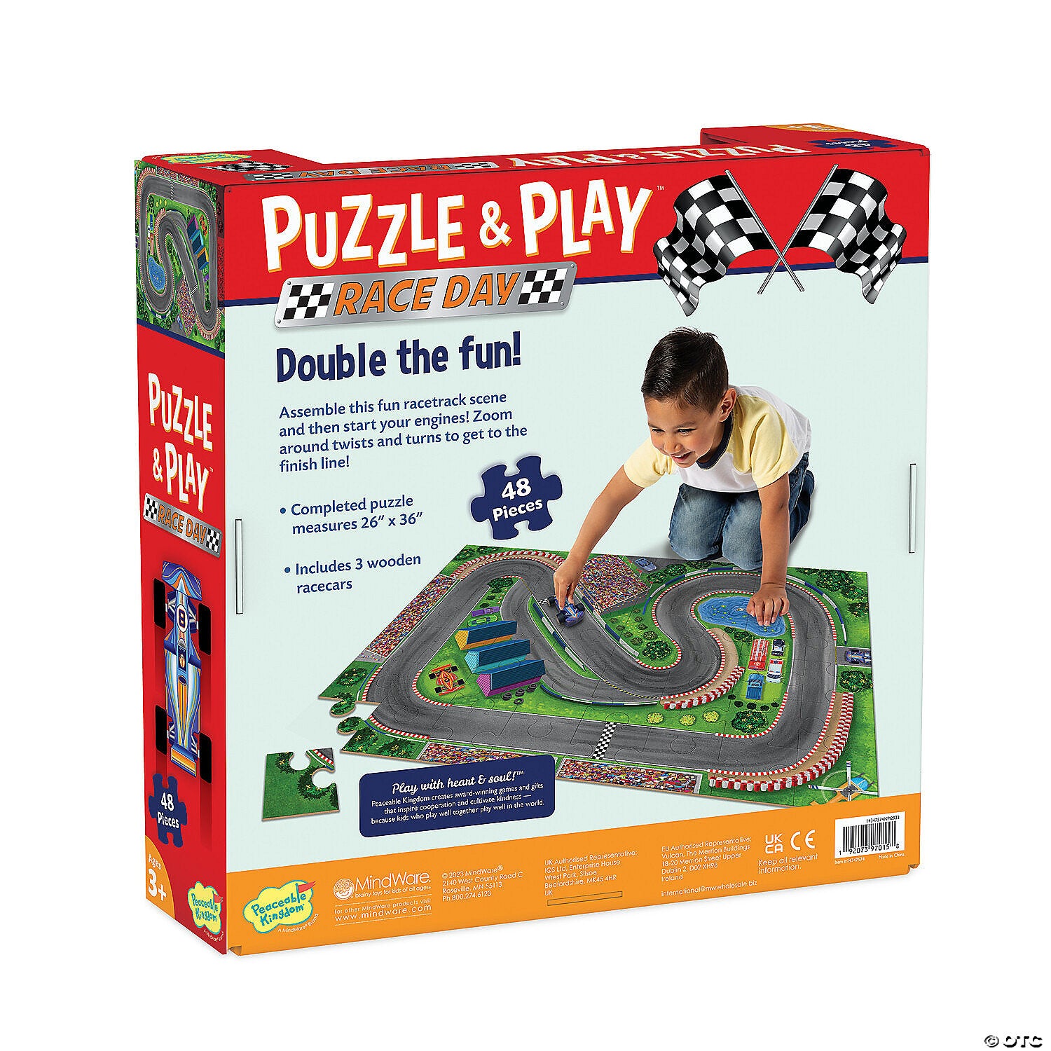 Puzzle and Play Race Way