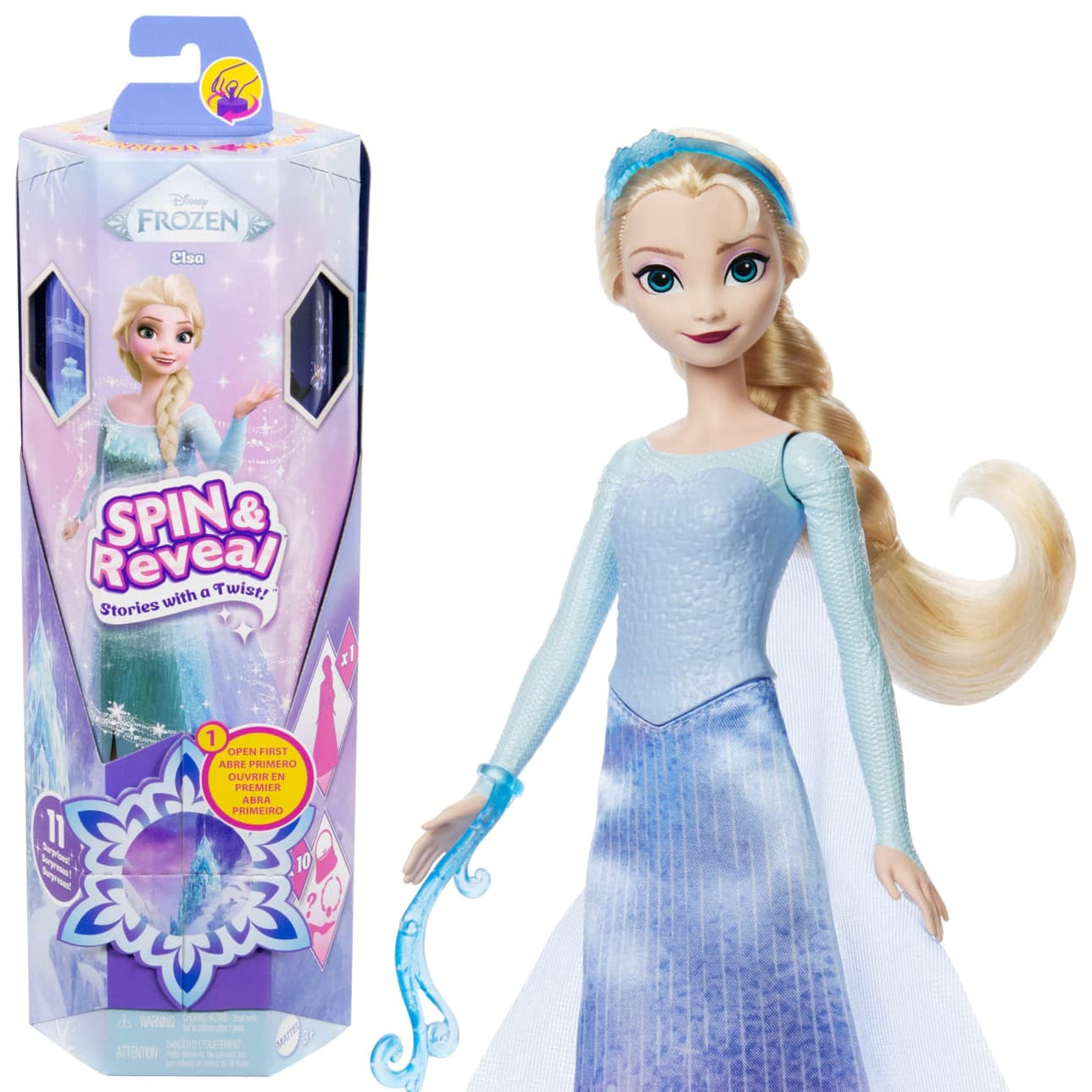Elsa Frozen Spin & Reveal — Learning Express Houston