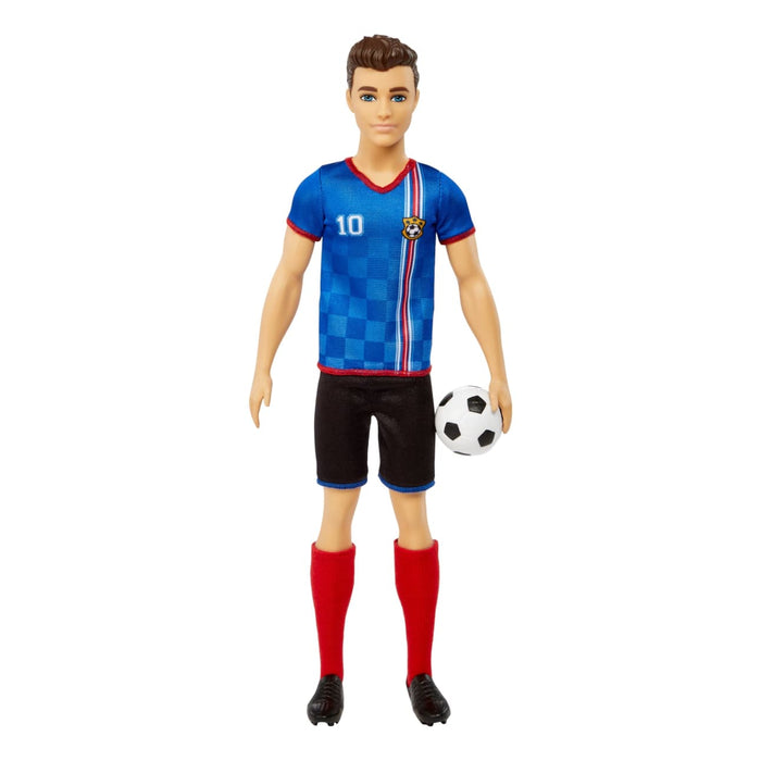 Ken Soccer Blue Shirt