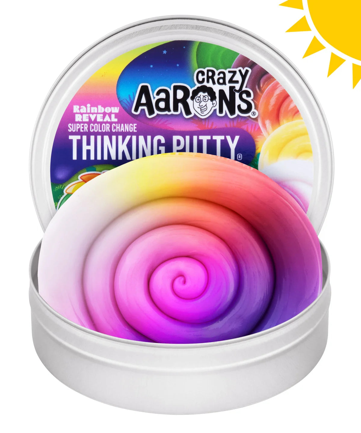 Crazy Aaron Rainbow Reveal Thinking Putty